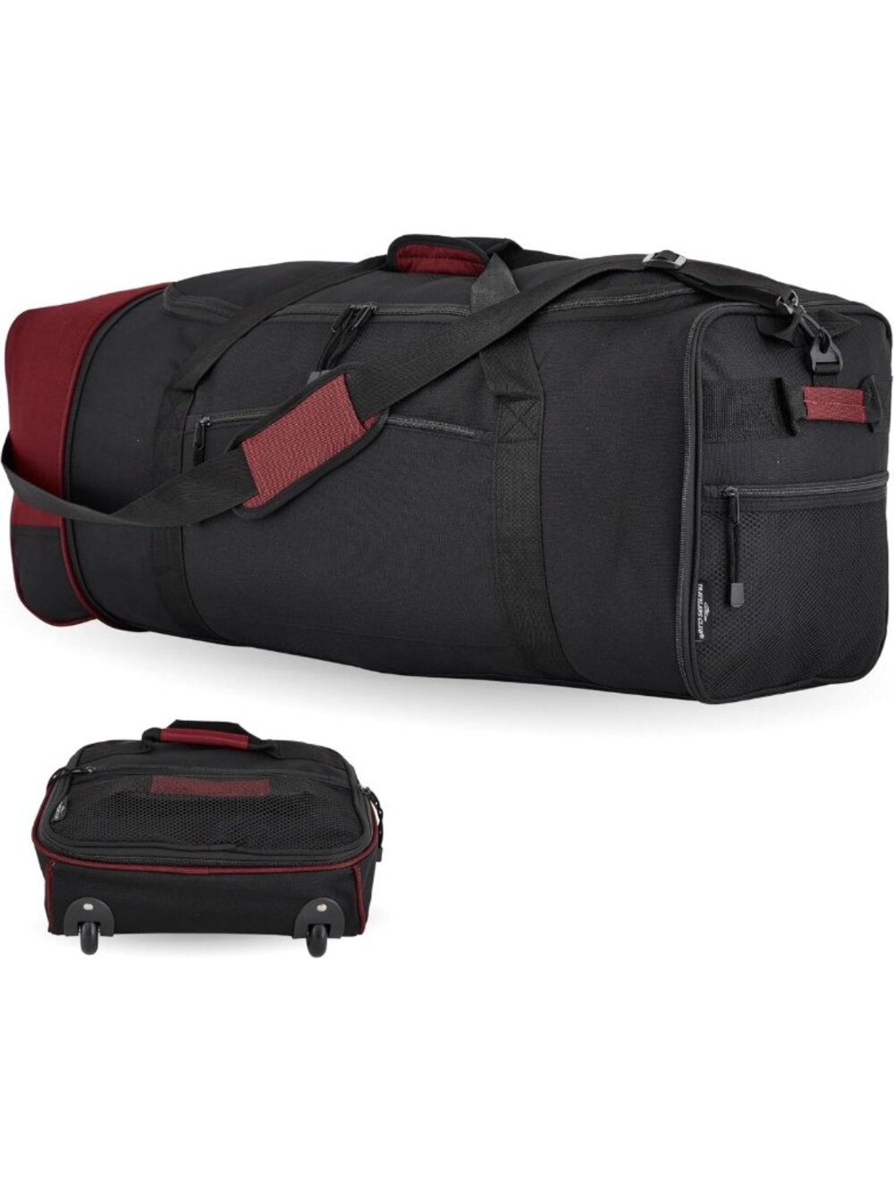 Expandable 32" Rolling Travel Bag - Lightweight, Durable, Perfect for Adventures